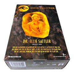 Jurassic Park Amber Collection Dr Ellie Sattler 6″ Figure Mattel NEW SEALED