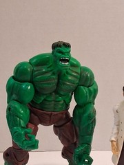 The Incredible Hulk “Gamma Punch Hulk W/ Bruce Banner” Figures 2004 ToyBiz