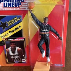 1999 Starting Lineup Basketball David Robinson Figure Kenner San Antonio Spurs