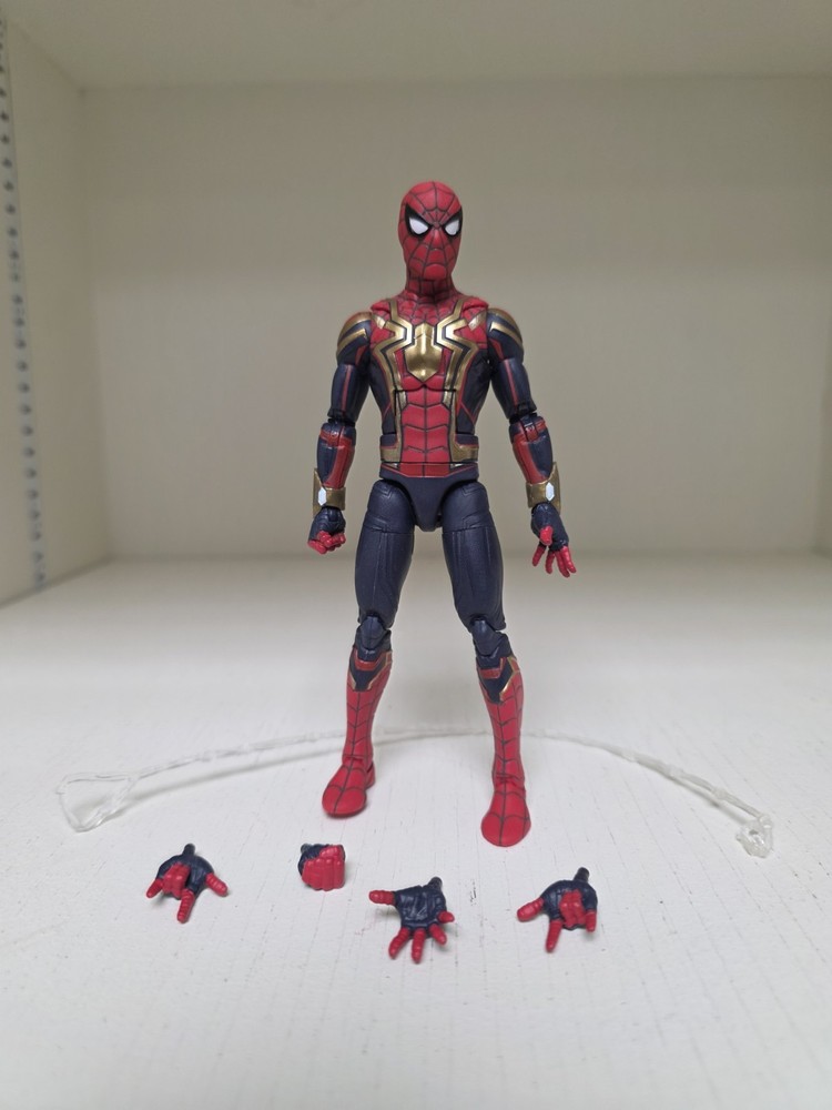 Marvel Legends Spider-man No Way Home Tom Holland 2023 Hasbro 3 pack 6” with Web