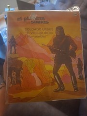 1970s Planet Of The Apes Mexican CIPSA Soldier Urus(factory Sealed)