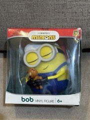 ILLUMINATION’S MINIONS CHRISTMAS Vinyl Figure 4″ Collectible BY Culturefly, BOB