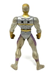 BANDAI 1997 POWER RANGERS SPACE ZHANE SILVER BATTLIZED 5.5″ LOOSE FIGURE! G6