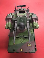 GI Joe 1989 Slaughters Marauders Equalizer Tank Complete W/ Blueprint Manual