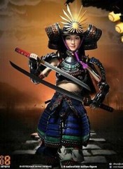 Japanese Female Samurai RIN Black Armor Version 1/6 i8 TOYS i8-001B USA IN STOCK