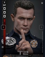 Hot Toys Mms774 1/6 Terminator 2: Judgment Day T-1000 2.0 Action Figure In Stock