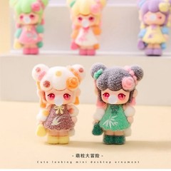 Traditional Oriental Plush Figure Blind Box Cute Decorative Collectible Toy Gift