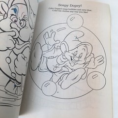 Vintage Golden – Disney 1991 Beauty & the Beast & 1993 Snow White Coloring Book