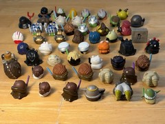 Angry Birds Star Wars Telepods Toy Lot, 53 Birds and Pig Figures Hasbro