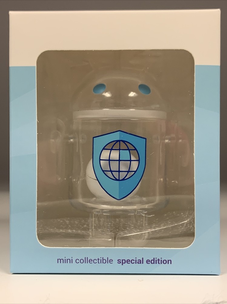 Android Mini Collectible Special Edition SECURITY & PRIVACY Light Up Andrew Bell