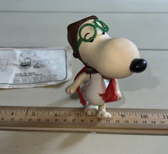 Snoopy Skediddler Vintage Peanuts 1968 Mattel Walking Toy Red Baron Instructions