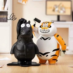 I’M NOT FAT TIGER PANGHU HORSE AND TIGER SERIES CONFIRMED BLIND BOX FIGURE TOY