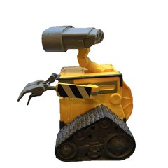 Disney Pixar WALL-E Remote Control Robot Think Way Toy Yellow Black *NO REMOTE**