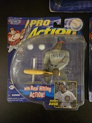 98 Pro Action Starting Lineup Action Figure Lot McGwire Sammy Sosa Roger Clemens