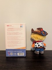 POP MART DIMOO WORLD × PIXAR Woody Vinyl Plush Pendant – US IN HAND