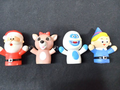 Island Of Misfit Toys Finger Puppets Lot Of 4 Total