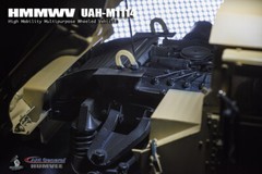 GO-TRUCK 1/6 Scale Heavy Armored HMMWV UAH-M1114 Car Model For 12” INSTOCK New
