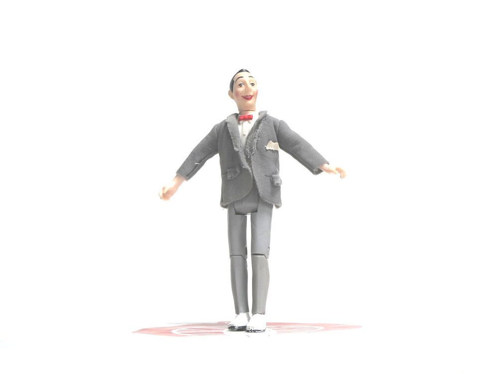 Pee-Wee’s Playhouse Action Figure PEE-WEE HERMAN w Jacket 1988