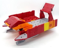 Transformers Kingdom Commander Class Rodimus Prime Trailer Incomplete 2021