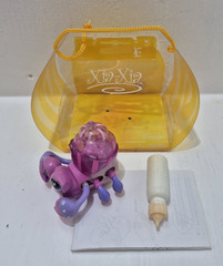 Y2K Xiapets Xia-Xia Crab Purple Bimni Hermit Doesnt Work AS IS Collectible