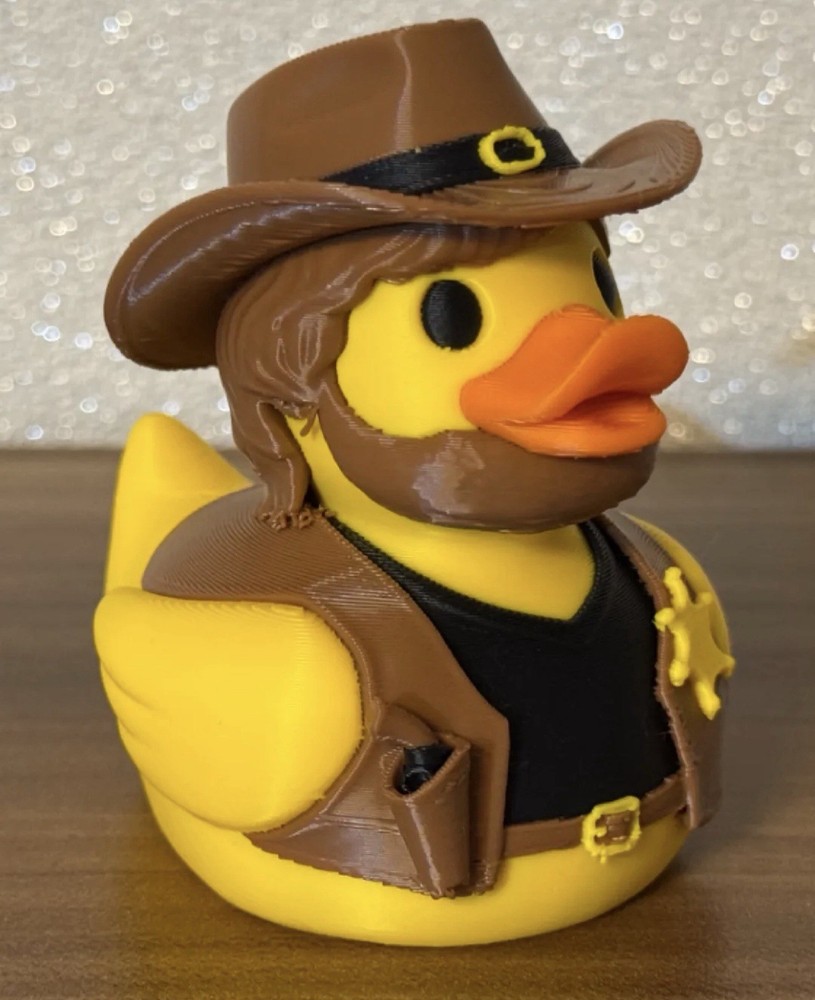 Chuck Norris Duck Jeep Duck Texas Ranger Duck