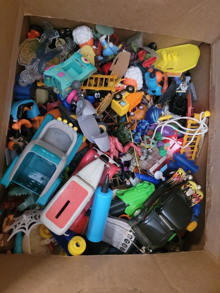 Huge Lot Of Action Figure Toys