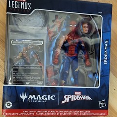 Marvel Legends Spider-Man Legends Series Action Figure w/ MAGIC THE GATHERING