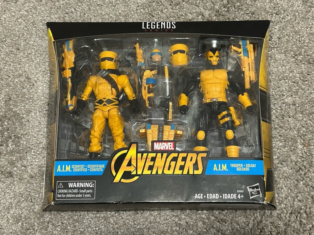 Marvel Legends AIM Scientist & AIM Trooper 6-inch Figure 2-Pack 2018 Hasbro MISB
