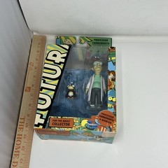 2012 Toynami Futurama Professor Farnsworth & Nibbler Figure New Box Damage