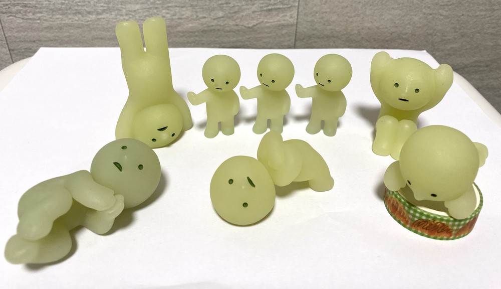 Smiski Glow-in-the-Dark Figure Series 3 Complete Set of 6 Discontinued Japan