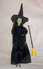 WICKED WITCH & GLINDA THE GOOD WITCH 1988 Multi Toys Wizard Of Oz BOTH COMPLETE