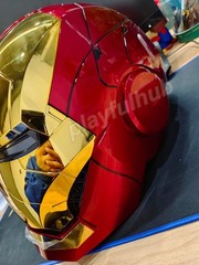 Autoking Iron Man Mk5 1:1 Helmet Wearable Voice Touch RC Mask Cosplay New Ver.