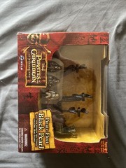 Vntg 2007 Pirates of the Caribbean ZIZZLE Fleet BLACK PEARL 3 Figures NEW Disney