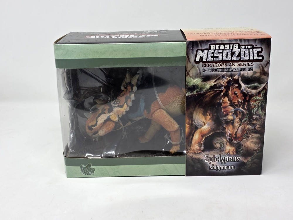 Beasts of the Mesozoic Ceratopsian Series Spiclypeus shipporum Figure new