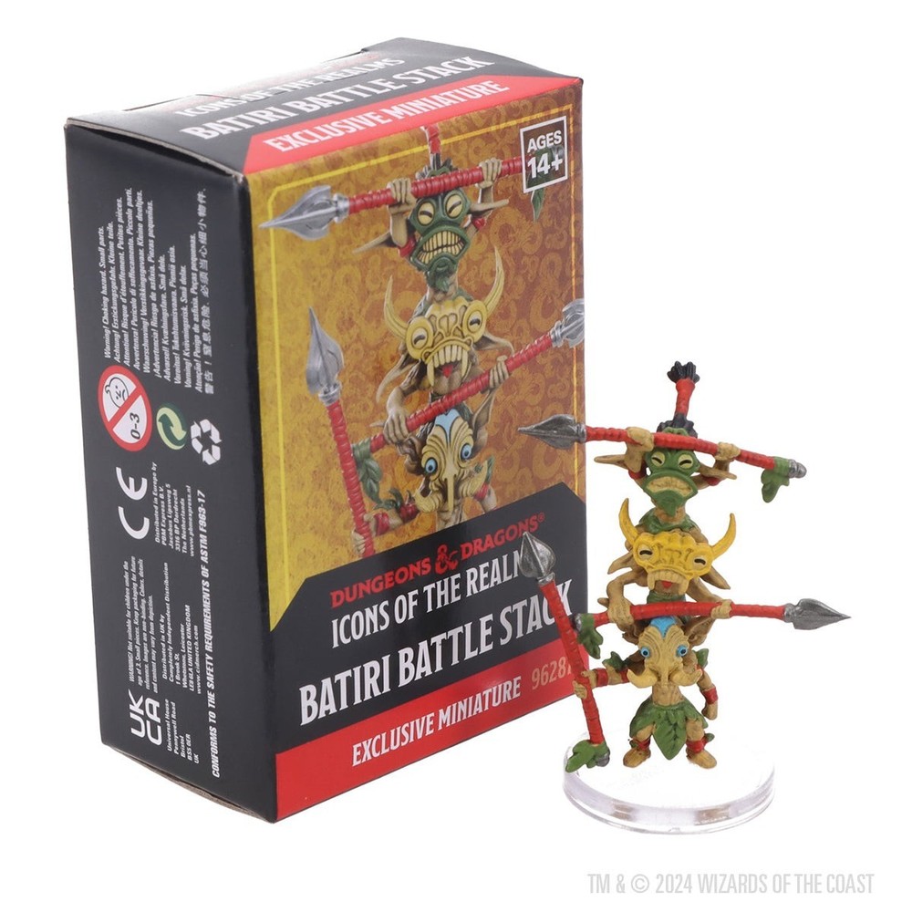 Batiri Battle Stack Mini – Convention Exclusive – Wizkids – Icons Promo