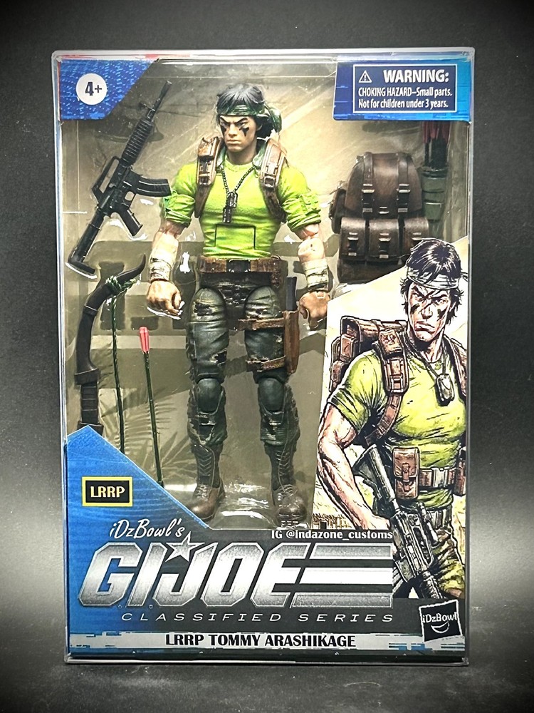 GIJOE CLASSIFIED SERIES Custom Tommy Arashikagi LRRP Collector Box Set