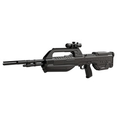 3d printed BR55 battle rifle Halo Replica Cosplay – DIY KIT