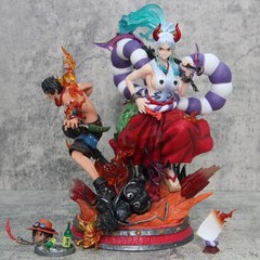 One Piece Ace Yamato Dream Linkage PVC Anime Figure Collectible Statue