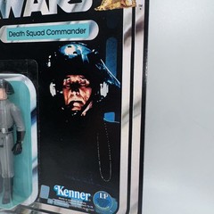 Vintage Star Wars Original Death Squad Commander on Custom 12 Back A NEW HOPE
