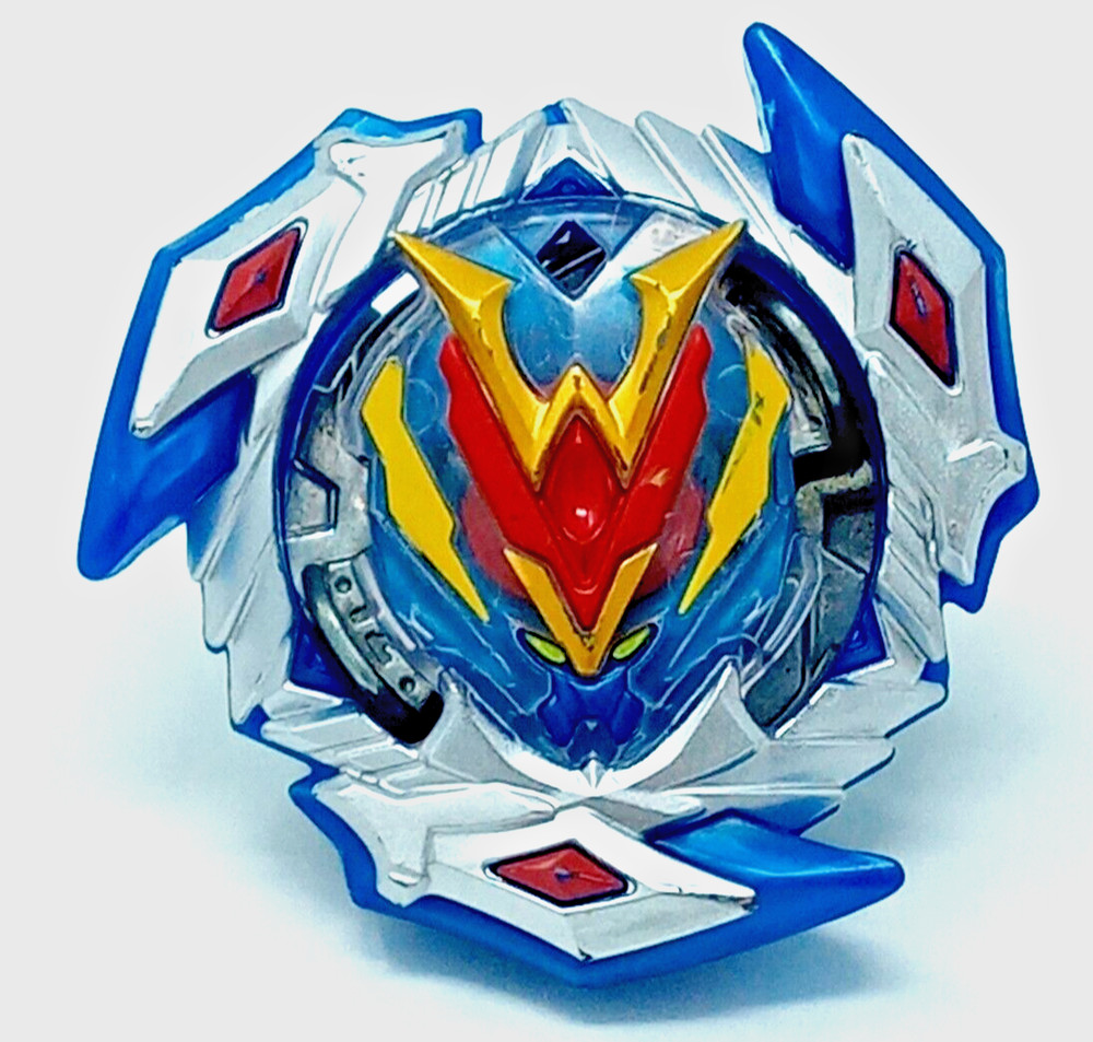 Beyblade Burst B-104 Wonder Valkyrie Tomy Hasbro auth. w/ QR Code blue silver