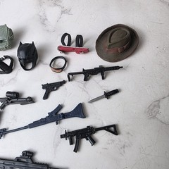 1:12 Scale Random Gun And Accessories Lot – As Shown And As Is. Some Gi Joe