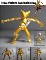 T13 Dummy13 Mechanical Moveable Action Figure 3D Printed, Multi-Jointed Dragon