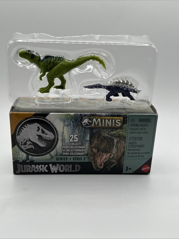 Jurassic World Tyrannotitan and Gastonia 037 Minis SERIES 2