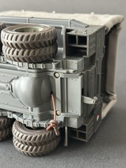 Indiana Jones 1:18 WWII German “Fabric” Cargo Truck 3.75 Raiders Of The Lost Ark