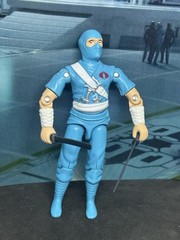 Gi Joe Black Major Ninja Viper Storm Shadow 1992 Style Newest Release Black Swor