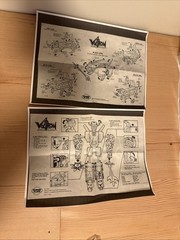 Vintage 1984 Panosh Place Voltron Defender Of The Universe Set Rare Box Unused