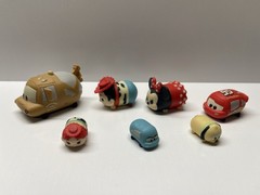 Lot 7 Disney Tsum Tsum Light McQueen/Tow Mater Medium + Minnie Mouse & Toy Story