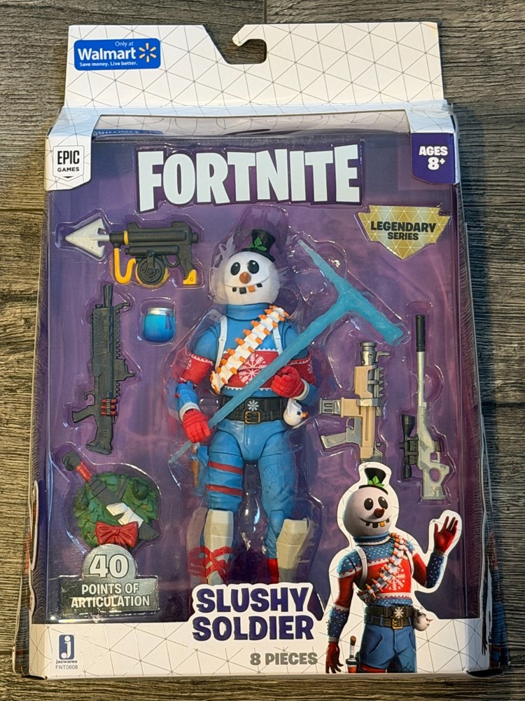 Fortnite Slushy Soldier Action Figure Legendary Series Walmart Exclusive