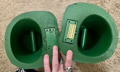 RARE 2003 Marvel Hulk Foam Smash Fist Hands Gloves Vintage Sound Works