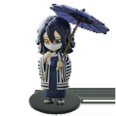 Demon Slayer Plum Rain Series Blind Box Figure Kimetsu no Yaiba Anime PVC Set